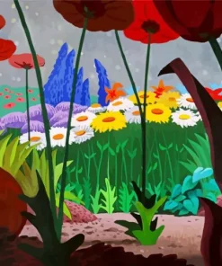 Disney Alice In Wonderland Flowers Diamond Painting