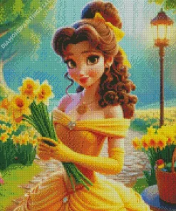 Disney Princess Belle Diamond Painting