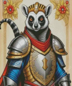 DnD Lemur Diamond Painting