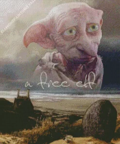 Dobby Tombstone Art Diamond Painting