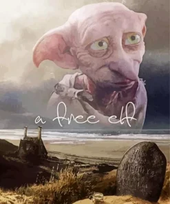 Dobby Tombstone Art Diamond Painting