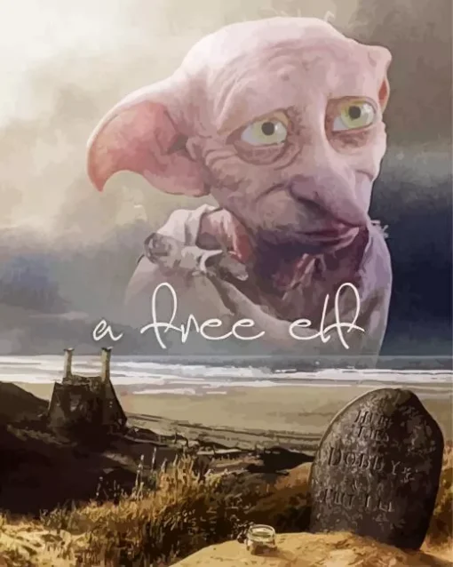 Dobby Tombstone Art Diamond Painting