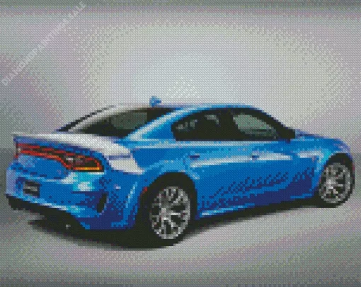 Dodge Charger Daytona 2020 Diamond Painting