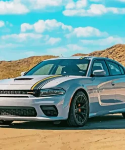 Dodge Charger Scat Pack Diamond Painting