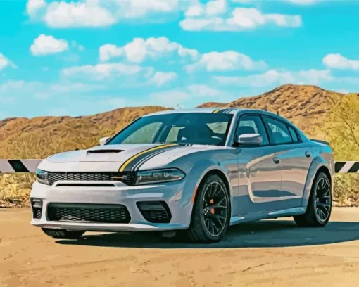 Dodge Charger Scat Pack Diamond Painting