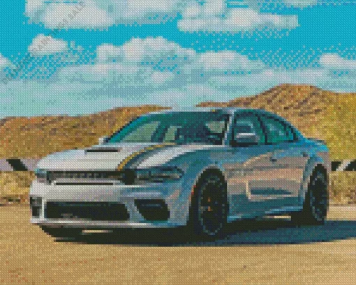 Dodge Charger Scat Pack Diamond Painting