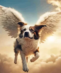 Dogs Angel Art Diamond Painting