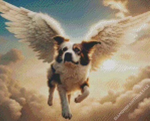 Dogs Angel Art Diamond Painting