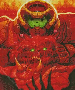 Doom Eternal Painting Diamond Painting