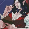 Dracula Castlvania Vampire Diamond Painting