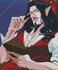 Dracula Castlvania Vampire Diamond Painting