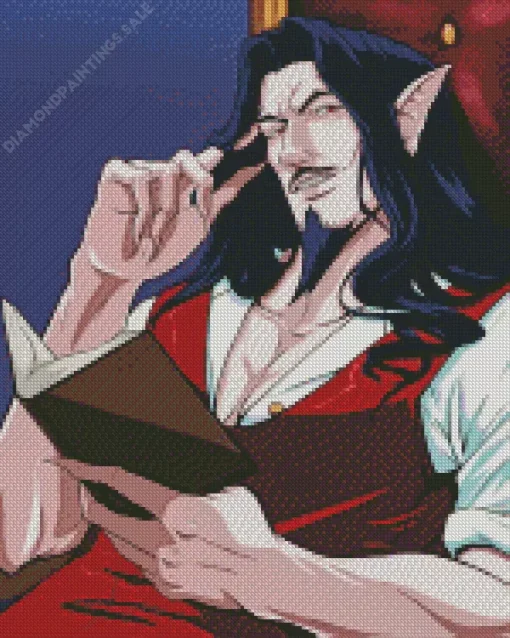 Dracula Castlvania Vampire Diamond Painting