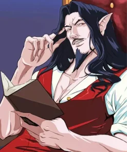 Dracula Castlvania Vampire Diamond Painting