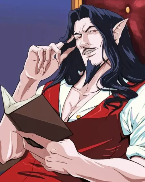 Dracula Castlvania Vampire Diamond Painting
