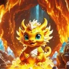Dragon Baby Diamond Painting