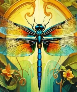 Dragonfly Art Diamond Painting
