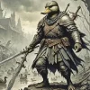 Duck Warrior Art Diamond Painting