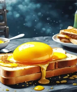Egg Yolk Art Diamond Painting