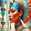 Egyptian Girl Art Diamond Painting