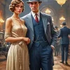 Elegant Couple Diamond Painting