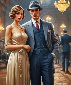 Elegant Couple Diamond Painting