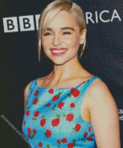 Emilia Clarke Actress Diamond Painting