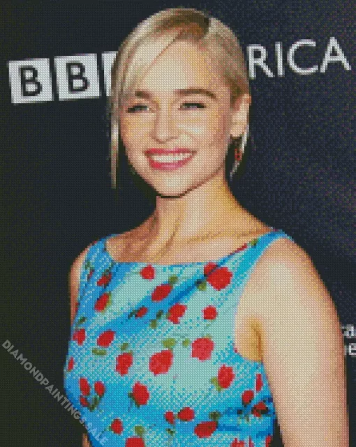 Emilia Clarke Actress Diamond Painting