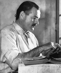 Ernest Hemingway Diamond Painting
