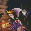 Evil Queen And Maleficent Art Diamond Painting