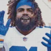 Ezekiel Elliott Diamond Painting