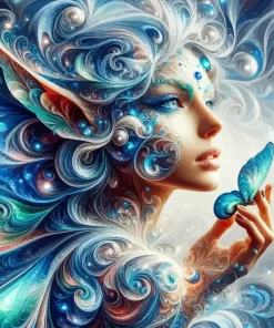Fairy And Butterfly Diamond Painting