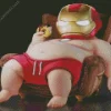Fat Ironman Diamond Painting