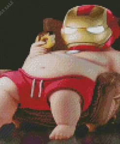 Fat Ironman Diamond Painting
