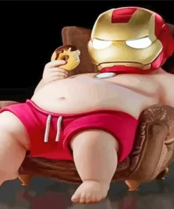 Fat Ironman Diamond Painting