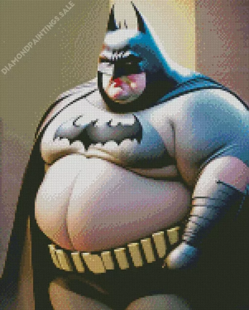 Fat Super Hero Diamond Painting