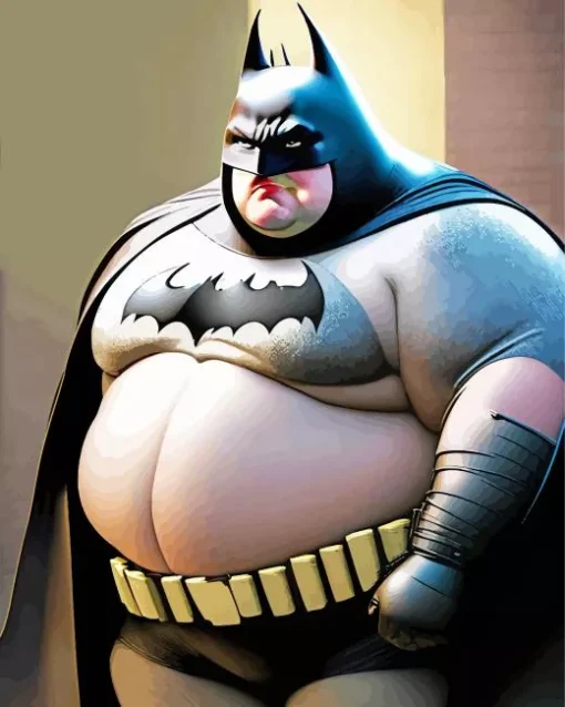 Fat Super Hero Diamond Painting