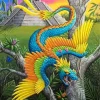 Feathered Serpent Diamond Painting