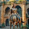 Female Centaur Art Diamond Painting