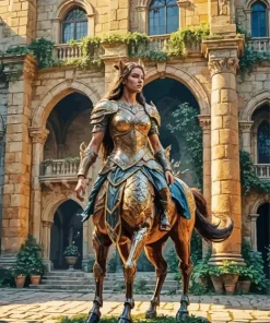 Female Centaur Art Diamond Painting