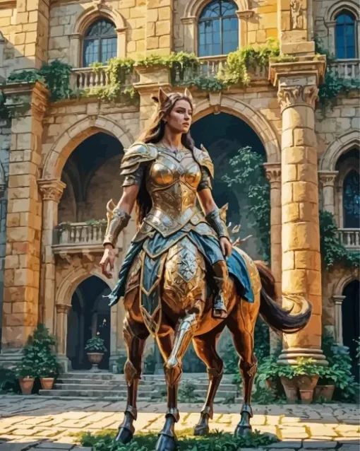 Female Centaur Art Diamond Painting
