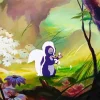 Flower Bambi Diamond Painting