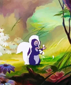 Flower Bambi Diamond Painting