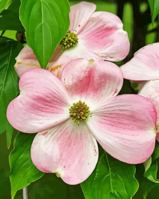 Flowering Dogwood Diamond Painting