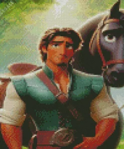 Flynn Rider Art Diamond Painting