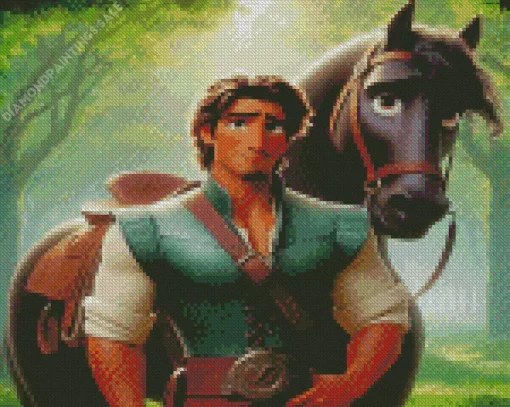 Flynn Rider Art Diamond Painting