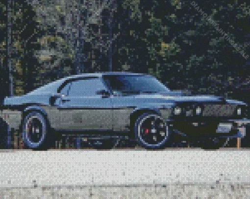 Ford Hitman Mustang Diamond Painting