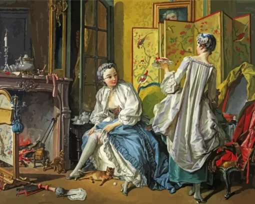 François Boucher La Toilette Diamond Painting