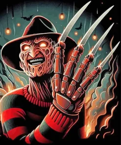 Freddy Krueger Art Diamond Painting