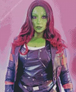 Gamora Guardians Of The Galaxy Diamond Painting