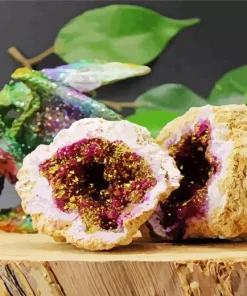 Geode Rocks Diamond Painting